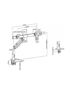 Soporte articulado para Monitores Dual - tienda online