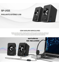 Parlante Genius Sp-u125 USB en internet