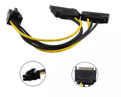 Cable Adaptador 2 Sata a 6 Pines PCIe - SLTech