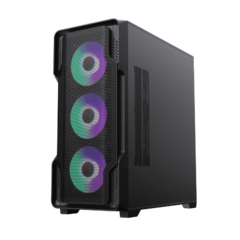 Gabinete Gamer GameMax Siege Bk ARGB - SLTech