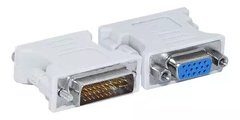 Adaptador / Conversor DVI 24+5 Macho a VGA Hembra - SLTech