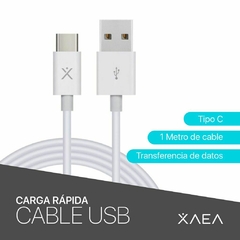 Cable USB Tipo C XAEA Qualy 1M 4.4a - SLTech