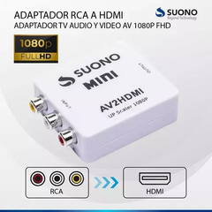 Adaptador / Conversor de RCA a HDMI - tienda online