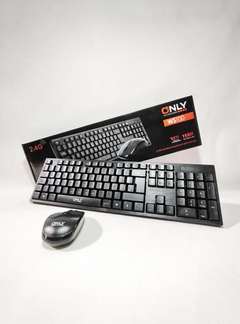 Teclado + Mouse Inalámbrico WS100 - tienda online