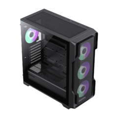 Gabinete Gamer GameMax Siege Bk ARGB - tienda online