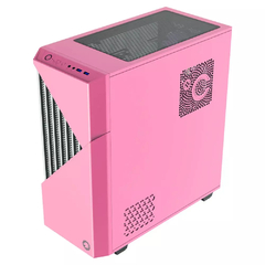 Imagen de Gabinete Gamer GameMax Contact Turbo Pw ARGB PinkWhite