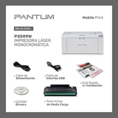 Pantum Laser P2509w Monocromática WiFi