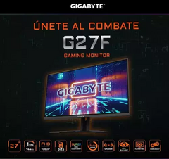 Monitor 27" FHD Gamer Gigabyte G27F IPS 144hz HDMI/DP - tienda online