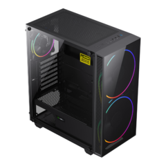 Gabinete Gamer GameMax Black Hole ARGB - tienda online