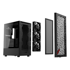 Gabinete Gamer Adata XPG Valor Air Black & White ARGB