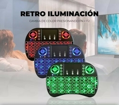 Imagen de Mini Teclado Smart Inalámbrico Netmak RGB