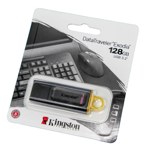 Pendrive Kingston - Exodia USB3.2 128Gb