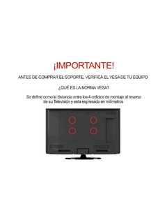 Imagen de Soporte Movil Para Tv Intelaid 23" a 43" 20Kg