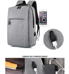 Mochila Alpina Porta Notebook 16" C/Carga USB