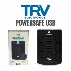 Estabilizador De Tensión 2000VA TRV Powersafe USB3.0 x2 - RJ45/11