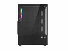 Gabinete Gamer Syx Eqs11 BK Black ARGB