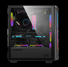 Gabinete Gamer GameMax Diamond CoC BK ARGB - comprar online