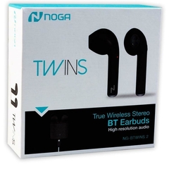 Auriculares Inalambricos Bluetooth - Noga NG-BTWins 2 Black & White - comprar online