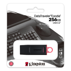 Pendrive Kingston - Exodia USB3.2 256Gb