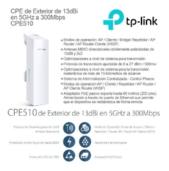 Antena TP-Link CPE510 - comprar online