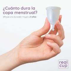 Kit Menstrual: Copa RealCup y toallitas reutilizables - tienda online