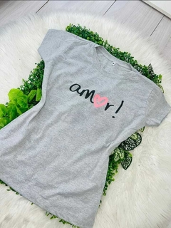 T-shirt estampa Amor! 1140168 na internet