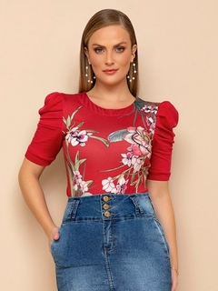 Blusa malha estampada LAR 810132