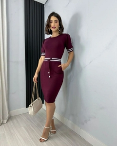 Imagem do Vestido Penélope comfy com ponteiras e listras 1120382