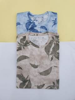 Camisa careca malha estampada LW 9201 - loja online