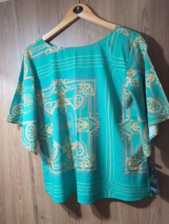 Blusa estampa arabescos Alcântara 1140229 na internet