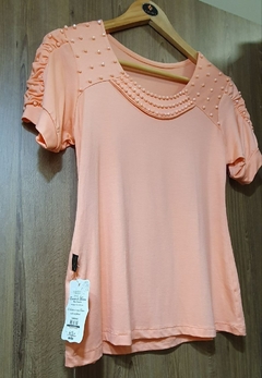 Blusa malha com aplicações Encanto de Menina 1140252 - loja online