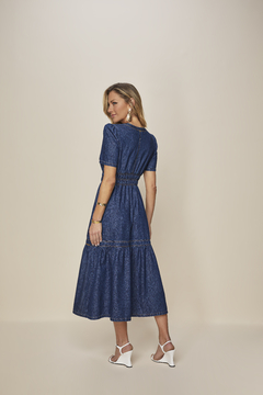 Vestido Jeans com elástico TTN 27327 - comprar online