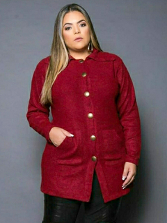 casaco plus size