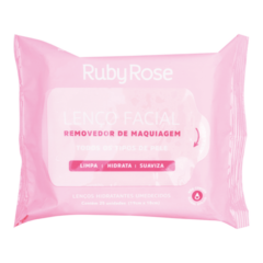 LENÇO REMOVEDOR DE MAQUIAGEM ROSA - RUBY ROSE