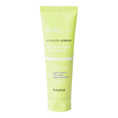 MÁSCARA + ESFOLIANTE FACIAL PROTEÇÃO URBANA RUBY SKIN - RUBY ROSE