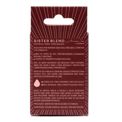 ESPONJA PARA MAQUIAGEM SISTER BLEND - MARIANA SAAD na internet