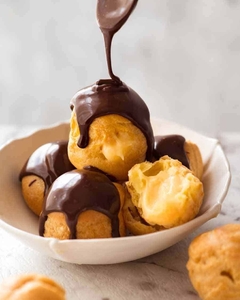 Profiteroles keto. Sin tacc