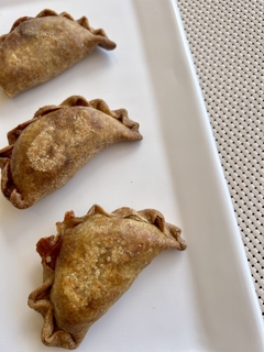 Empanadas keto de pollo.