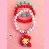 Kit Pulseira Princesa Ariel