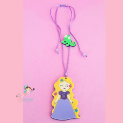 Colar Regulavel Princesa Rapunzel