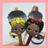 Tiara Afro com Pulseiras - comprar online