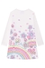 Vestido Manga Longa em Fly Tech e Casaco Boxy em Moletom sem Pelúcia Estampa Panda - Lulis Kids Store