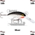 Isca Rapala Shad Dancer 5cm 8g