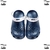 Crocs Brk Antiderrapante Homologado Azul Alça Branca