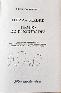 Tierra Madre - Tiempo de Iniquidades / Romualdo Brughetti - comprar online