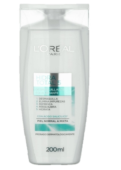 LOREAL PARIS DESMAQUILLANTE EQUILIBRANTE CON ACIDO SALICILICO PIEL MIXTA HIDRA