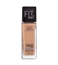 MAYBELLINE FIT ME DEWY + SMOOTH FOUNDATION 315 SOFT HONEY