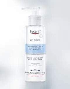 EUCERIN DERMATOCLEAN LECHE FACIAL LIMPIADORA PIEL SECA