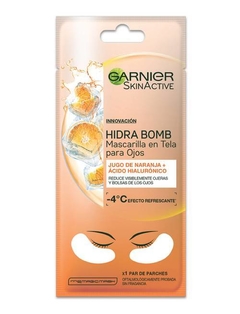 GARNIER MASCARILLA EN TELA HIDRA BOMB OJOS ANTI-FATIGA