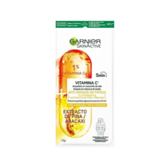 GARNIER AMPOLLA EN MASCARILLA DE TELA VITAMINA C Y ANANA